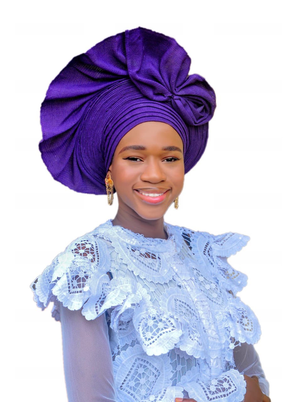 Auto Gele - Pre-Tied Nigerian Headwrap for Women | Ready to Wear African Head Tie for Weddings, Parties & Cultural Events
