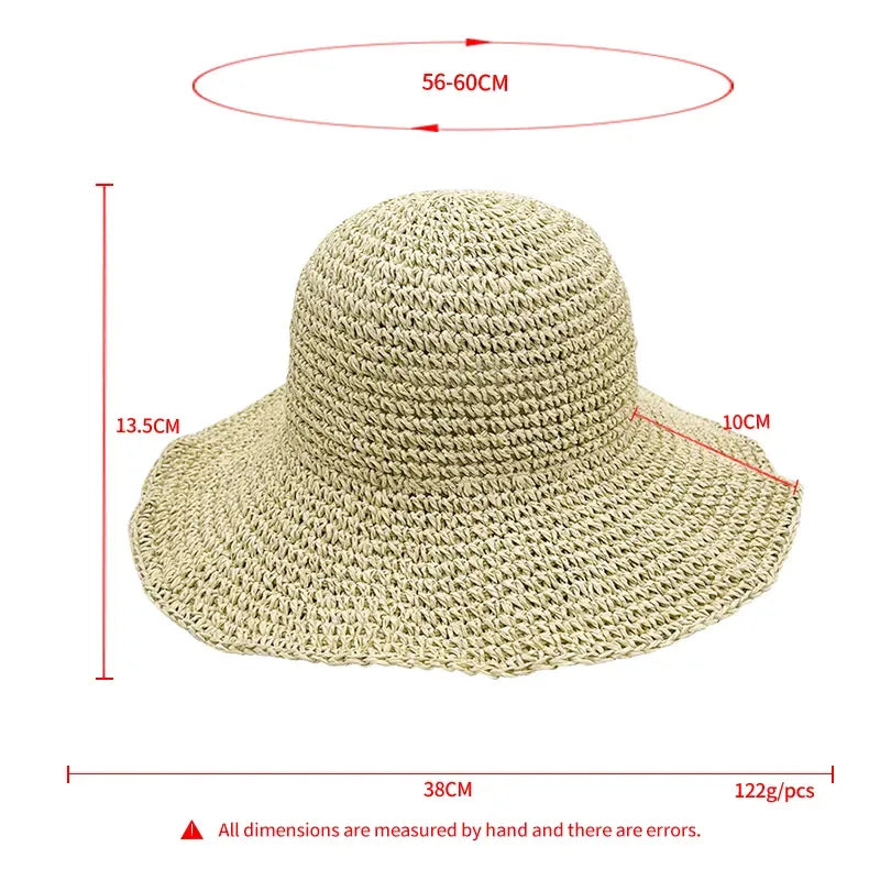 Braided Soft Straw Hat