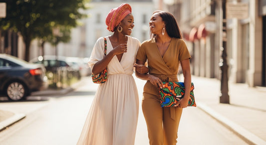 Mixing Modern Day Wear With African Fashion Statement Pieces