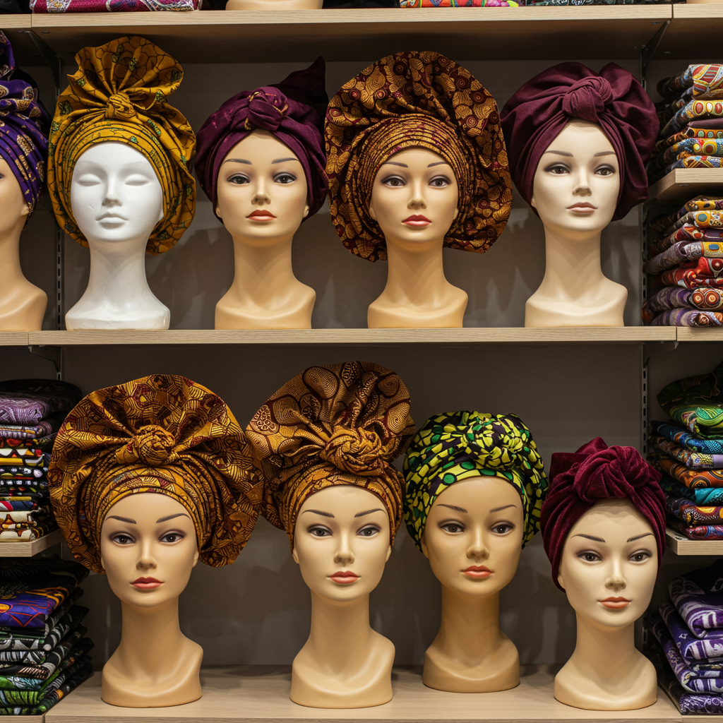Presewn Autogele and Turban
