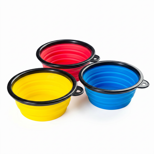 Foldable Silicone Feeding Bowl