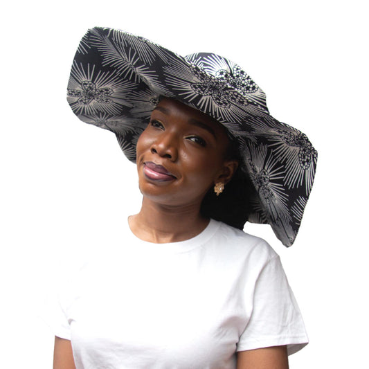 Ankara Wide Brim Hat