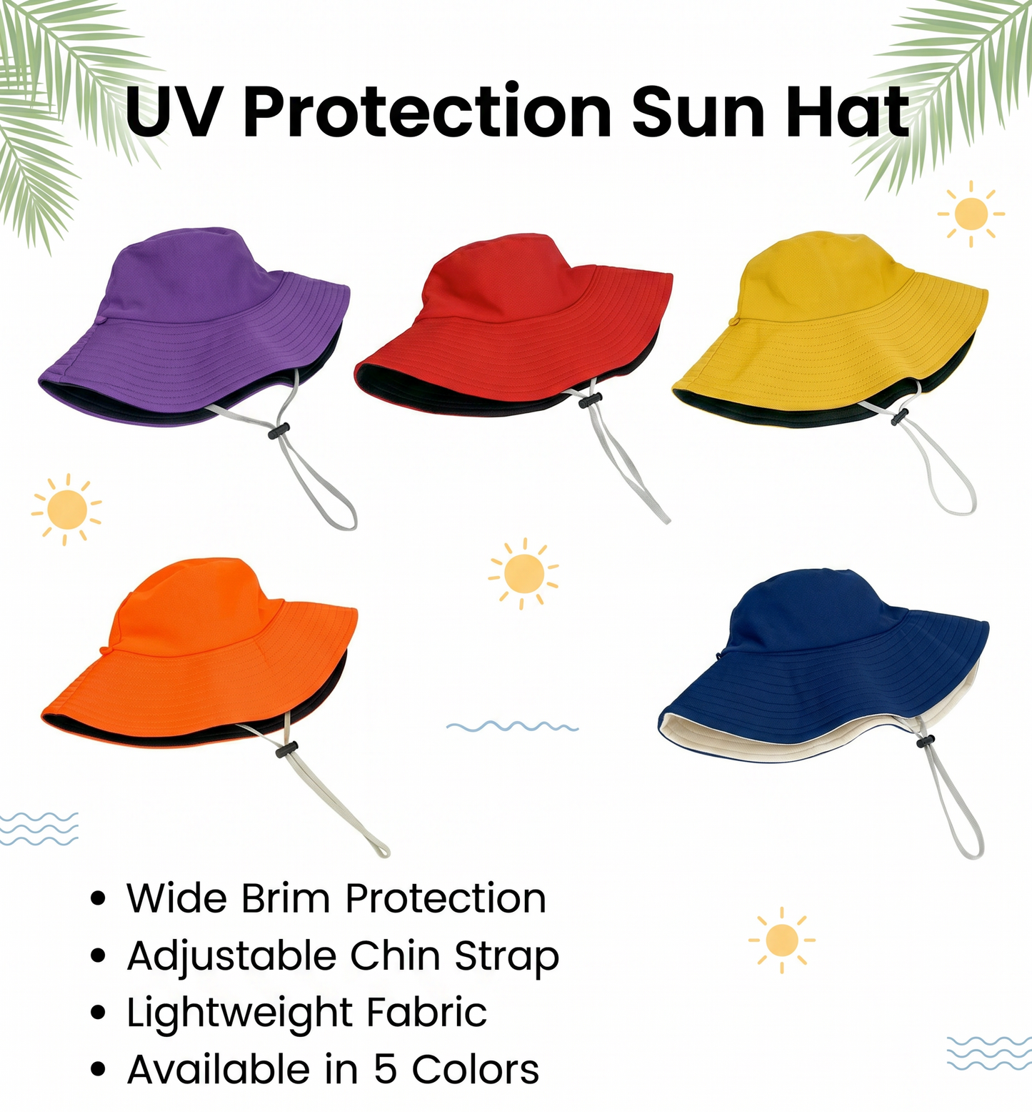 Oversized Reversible Bucket Hat With String