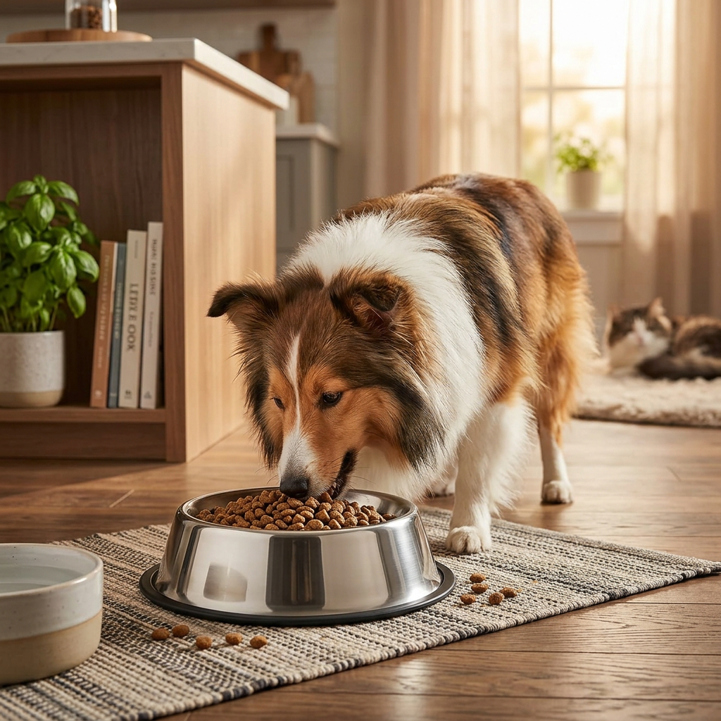 Stainless Steel Pet Bowls With Non Slip Mat