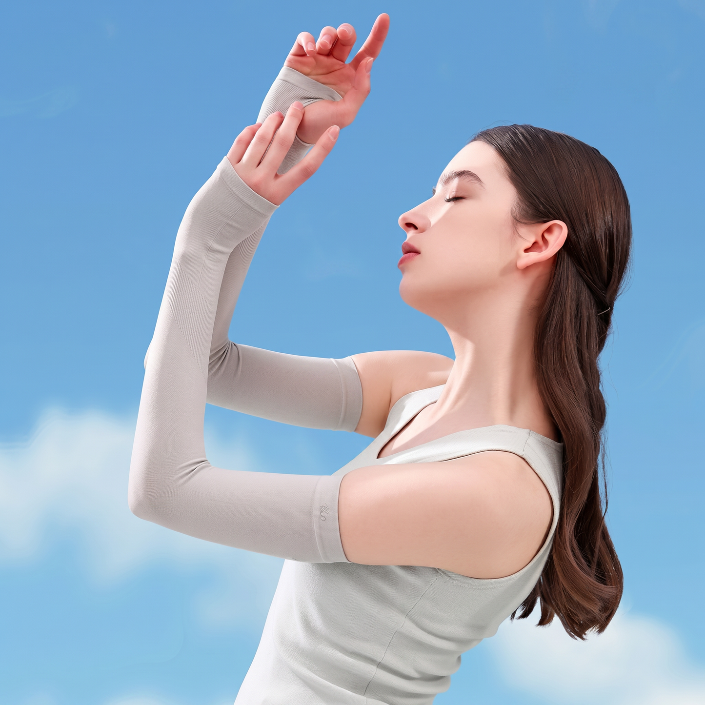 UV Protection Cooling Arm Sleeve for Women