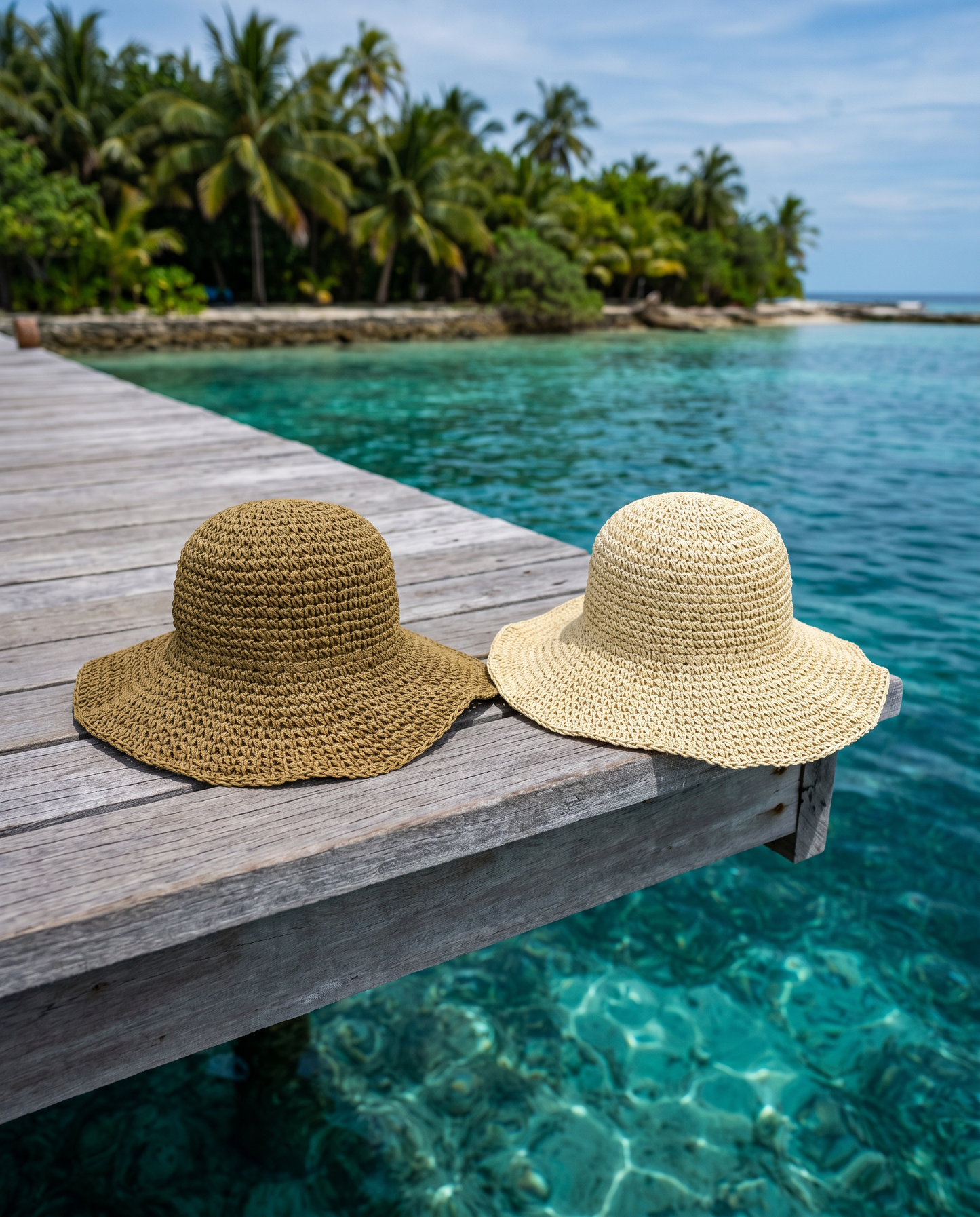 Braided Soft Straw Hat