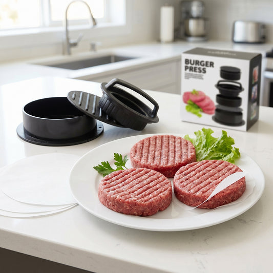 BBQ Hamburger Patty Press Kitchen Mold Tool