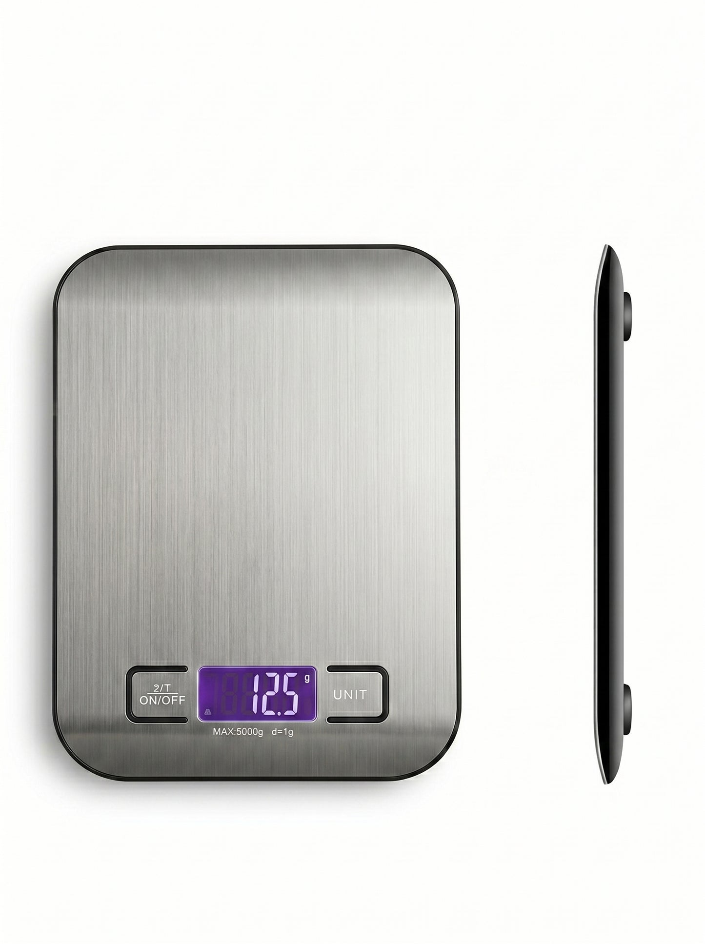 Rechargeable Stainless Steel Household Kitchen Scale